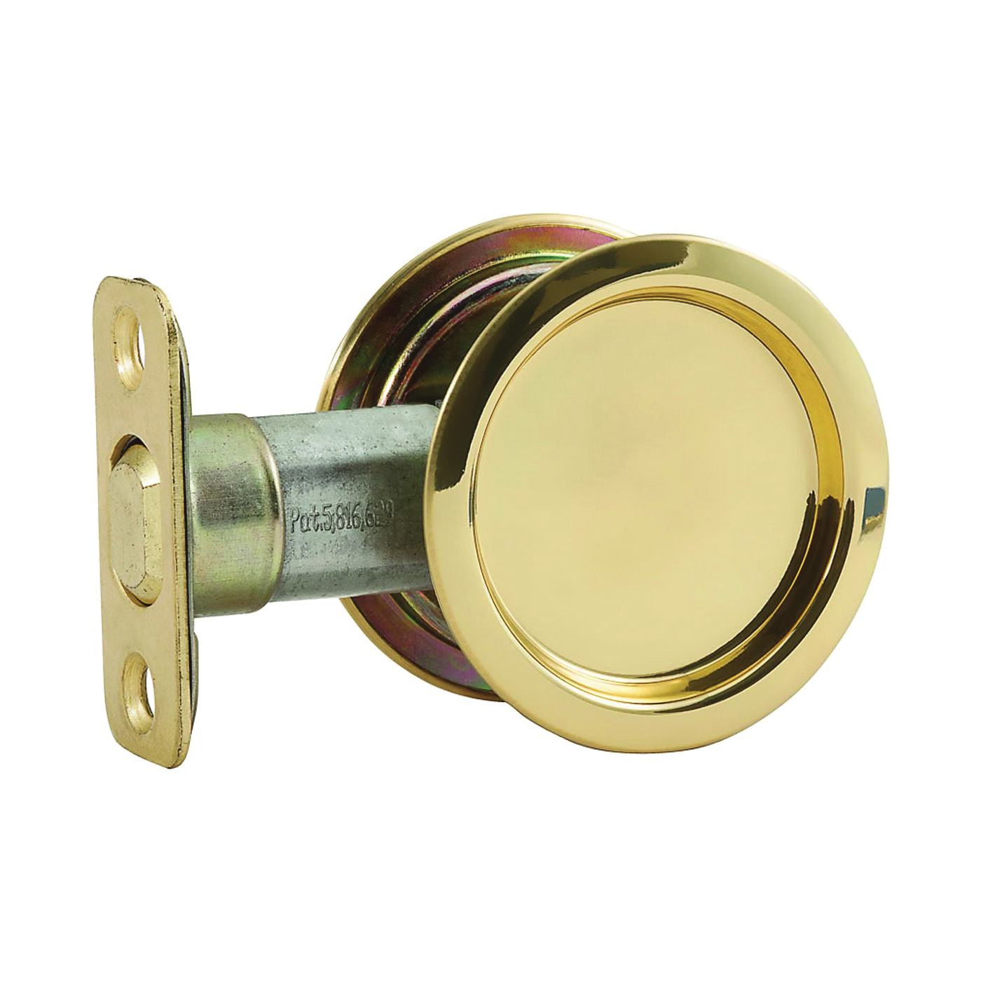 V1952 Series N350-330 Pocket Door Pull, Steel, Brass
