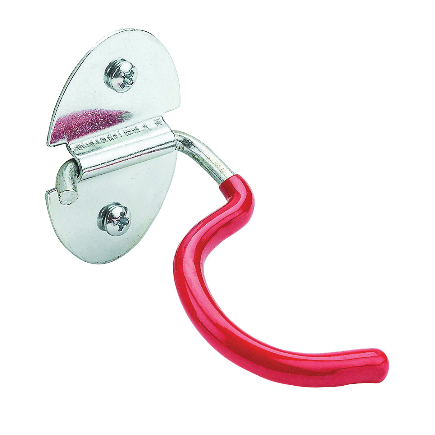 V2216 N112-020 Broom and Tool Holder, 15 lb, Screw Mounting, Steel, Red, 2 Pack