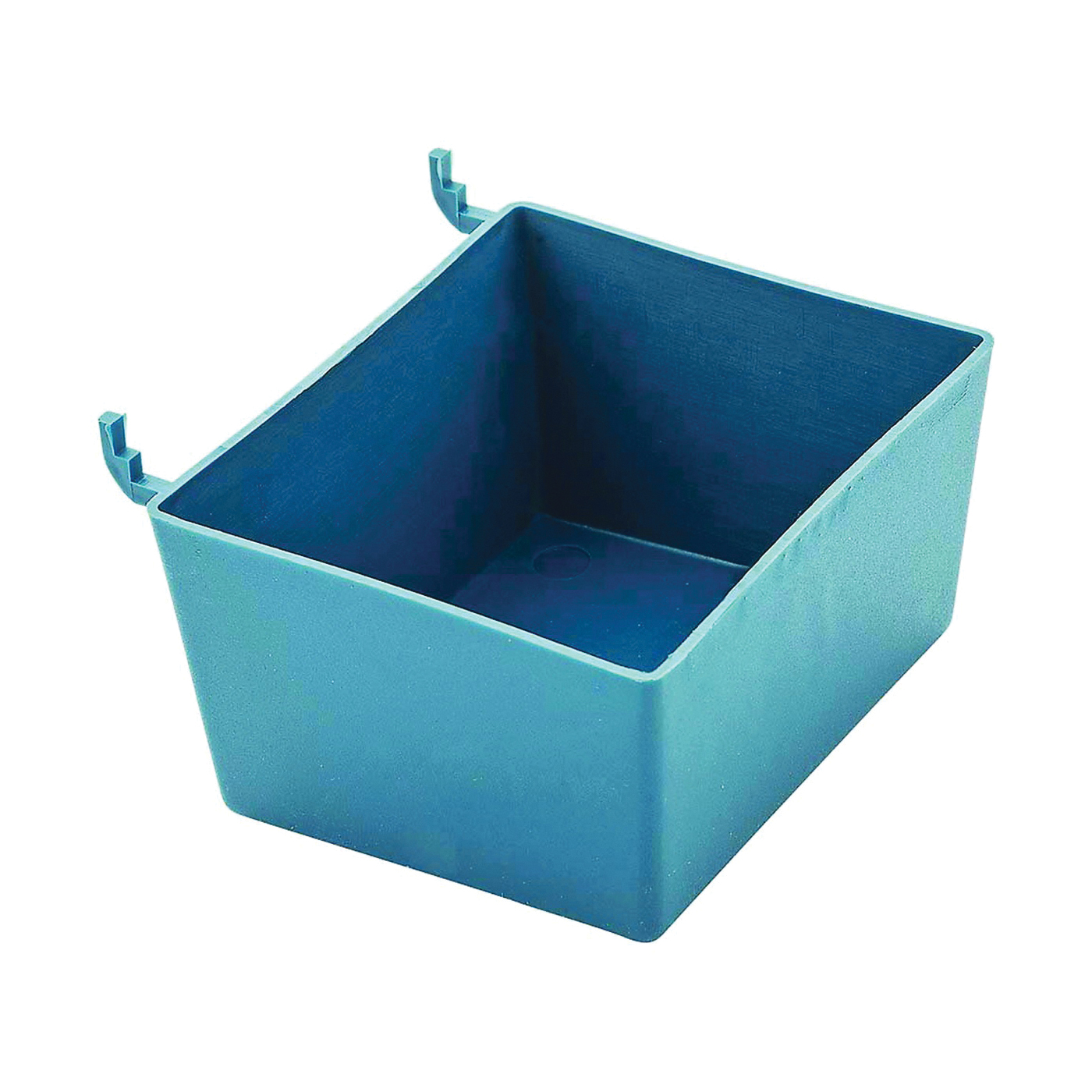 N112-068 Parts Tray, 3-1/2 in L, 3 in W, 2 in H, Plastic, Blue