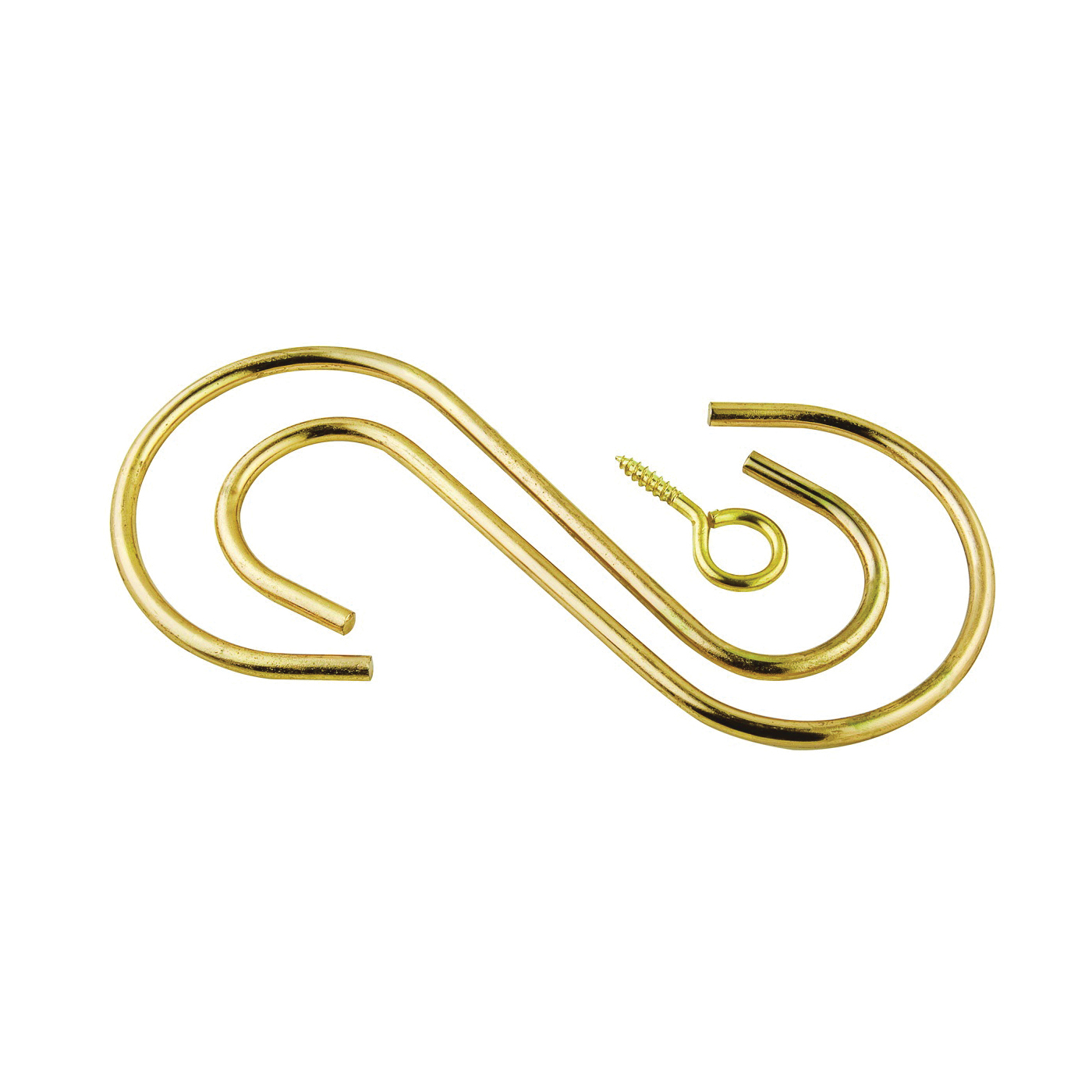 N275-172 Extension Hook Kit, 6 in L, Steel, Brass