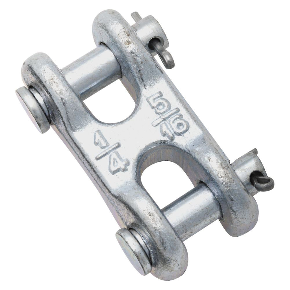 3248BC Series N240-879 Clevis Link, 1/4 x 5/16 in Trade, 3900 lb Working Load, 43 Grade, Steel