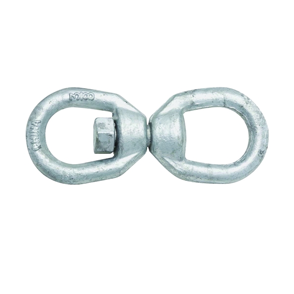 3252BC Series N241-109 Chain Swivel, 3/8 in Trade, 2200 lb Working Load, Steel, Galvanized