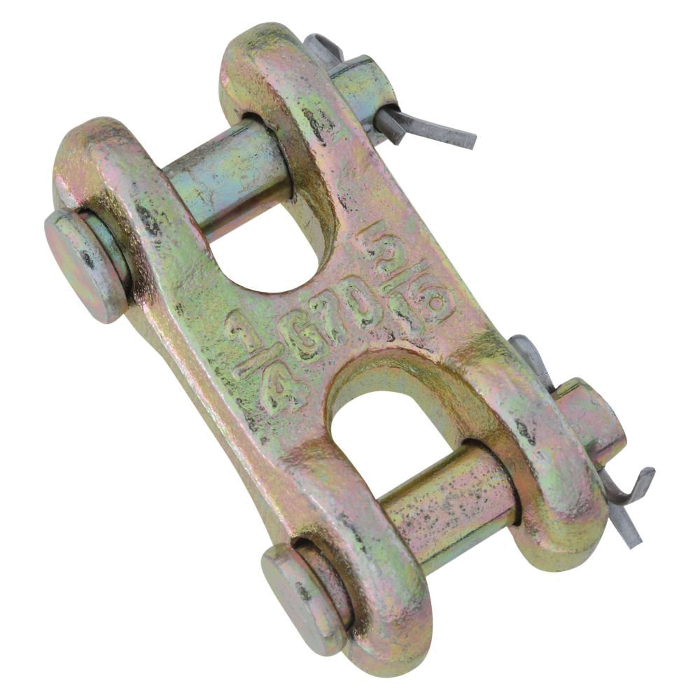 3248BC Series N282-129 Clevis Link, 1/4 x 5/16 in Trade, 4700 lb Working Load, 70 Grade, Steel