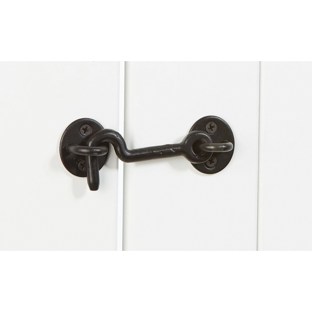 National Hardware N187-034 Privacy Hook, Steel, Oil-Rubbed Bronze - 3