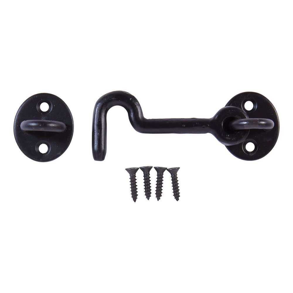 National Hardware N187-034 Privacy Hook, Steel, Oil-Rubbed Bronze - 4