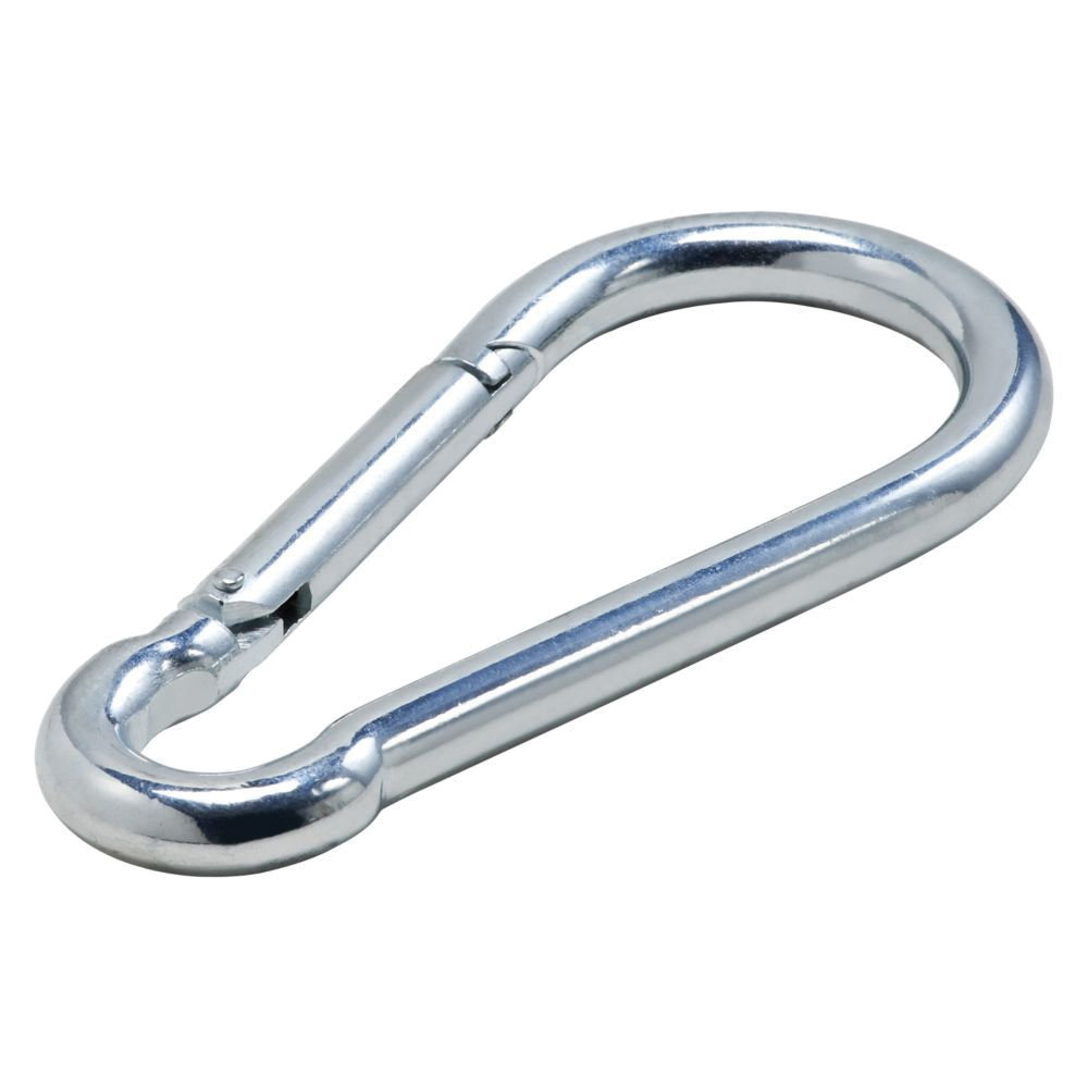 3112BC Series N350-511 Spring Snap, 146 lb Working Load, Steel, Zinc-Plated