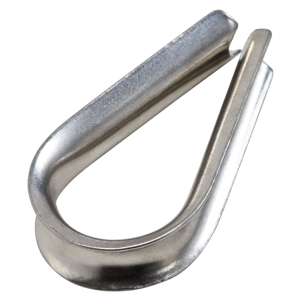 4232BC Series N830-307 Wire Rope Thimble, Stainless Steel