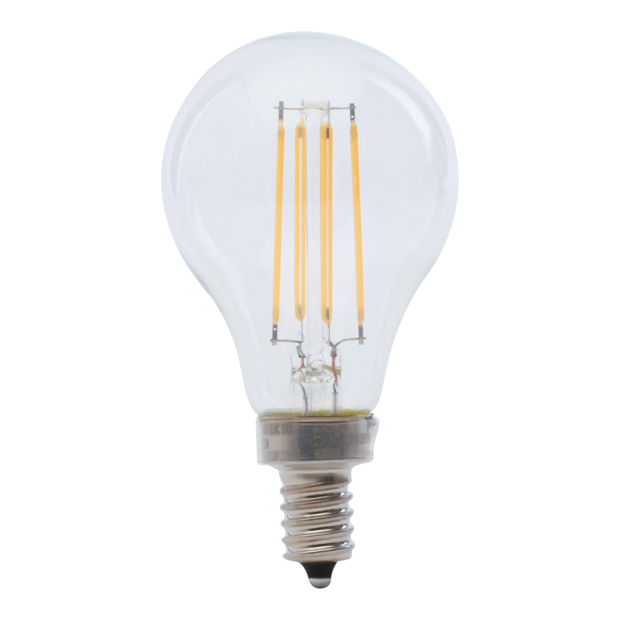 BPA1560C/827/LED/2 Filament LED Bulb, General-Purpose, A15 Lamp, 60 W Equivalent, E12 Candelabra Lamp Base
