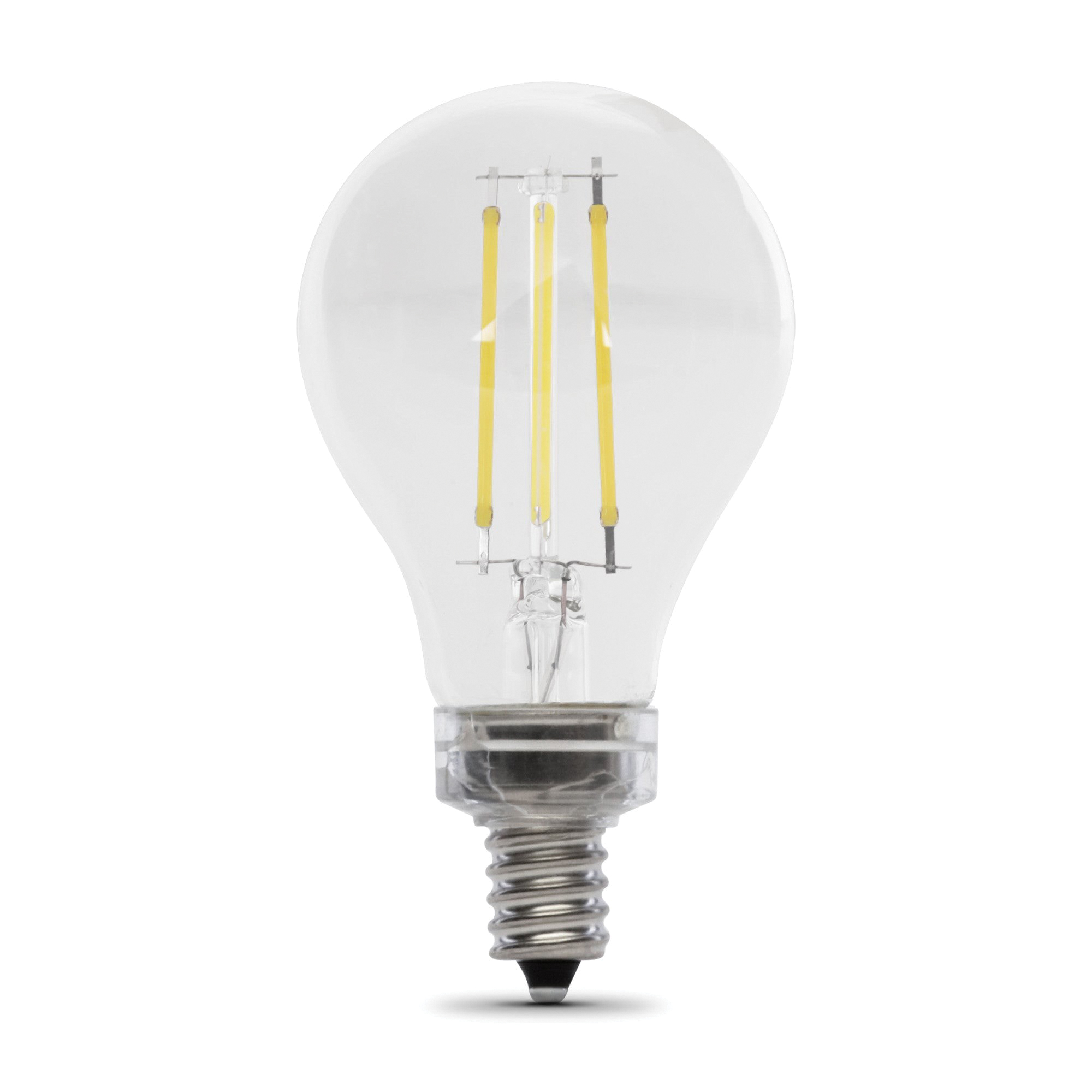 BPA1540C/850/LED/2 Filament LED Bulb, General-Purpose, A15 Lamp, 40 W Equivalent, E12 Candelabra Lamp Base