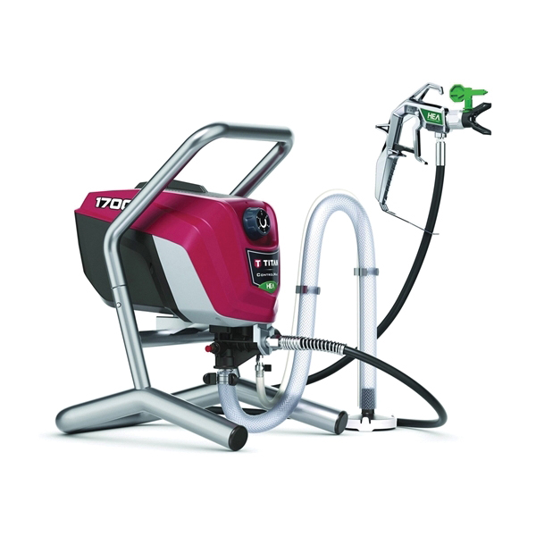 0580009 Airless Paint Sprayer, 0.6 hp, 50 ft L Hose, 0.017 in Tip, 0.33 gpm, 1500 psi