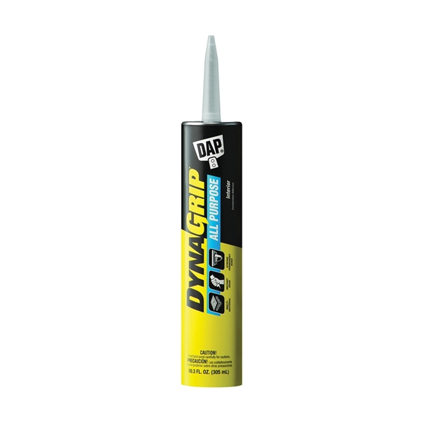 DYNAGRIP 27501 Construction Adhesive, Tan, 10.3 oz Cartridge