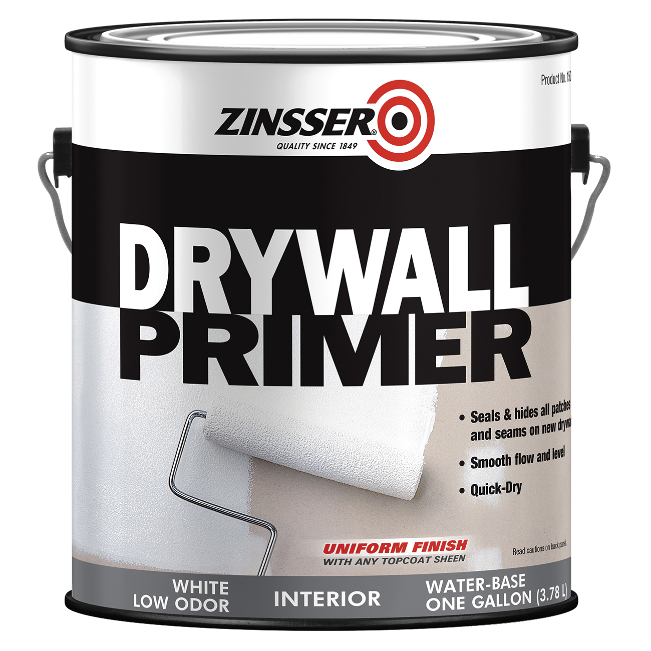 01501 Primer, 400 sq-ft Coverage Area, White, 1 gal, Can, Water Base