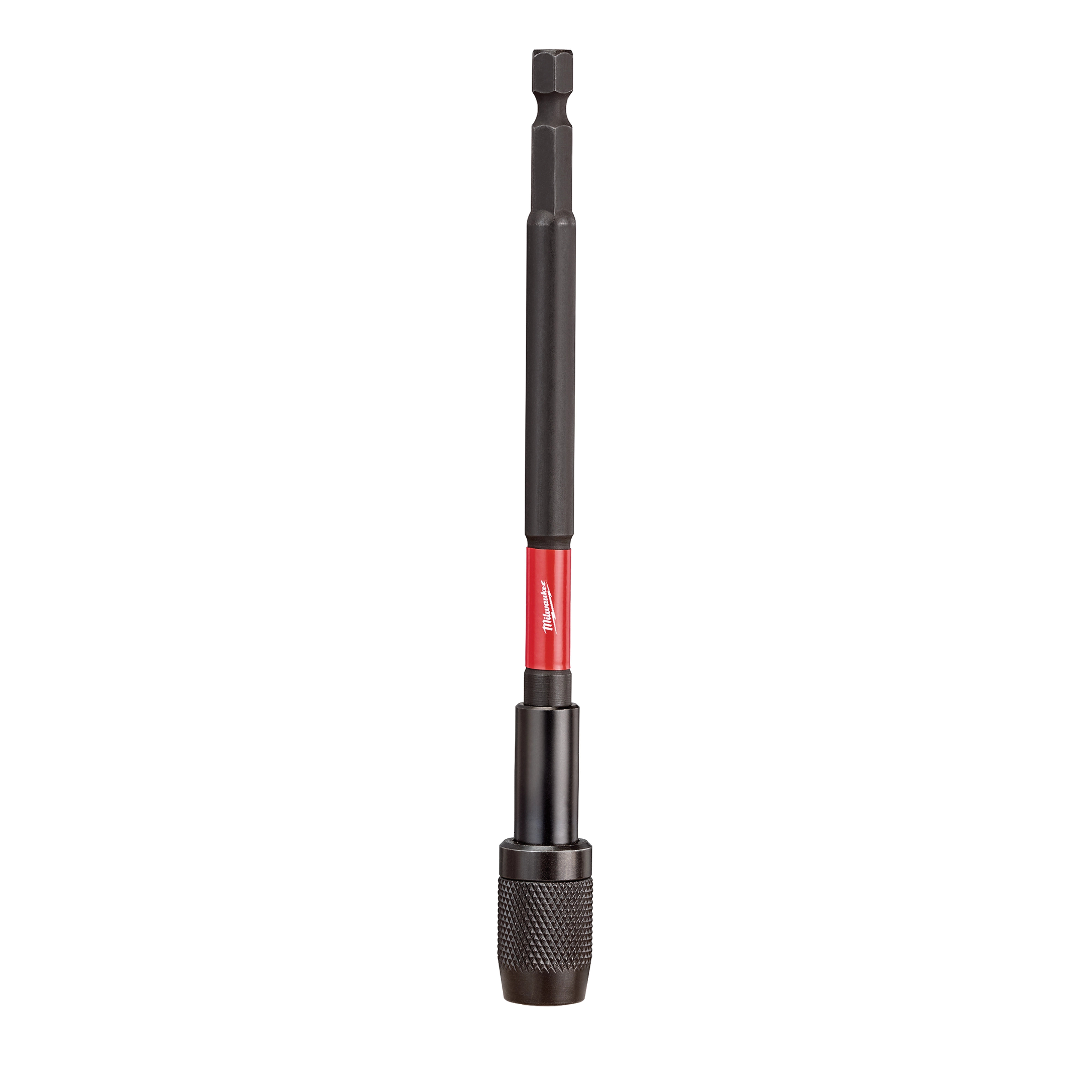 SHOCKWAVE 48-32-4532 Impact-Duty Bit Holder, 1/4 in Drive, Hex Drive, 1/4 in Shank, Hex Shank, Steel