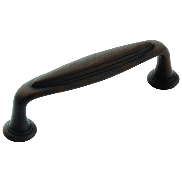 Mulholland Series BP53033ART Cabinet Pull, 3-5/8 in L Handle, 11/16 in H Handle, 1-1/16 in Projection, Zinc