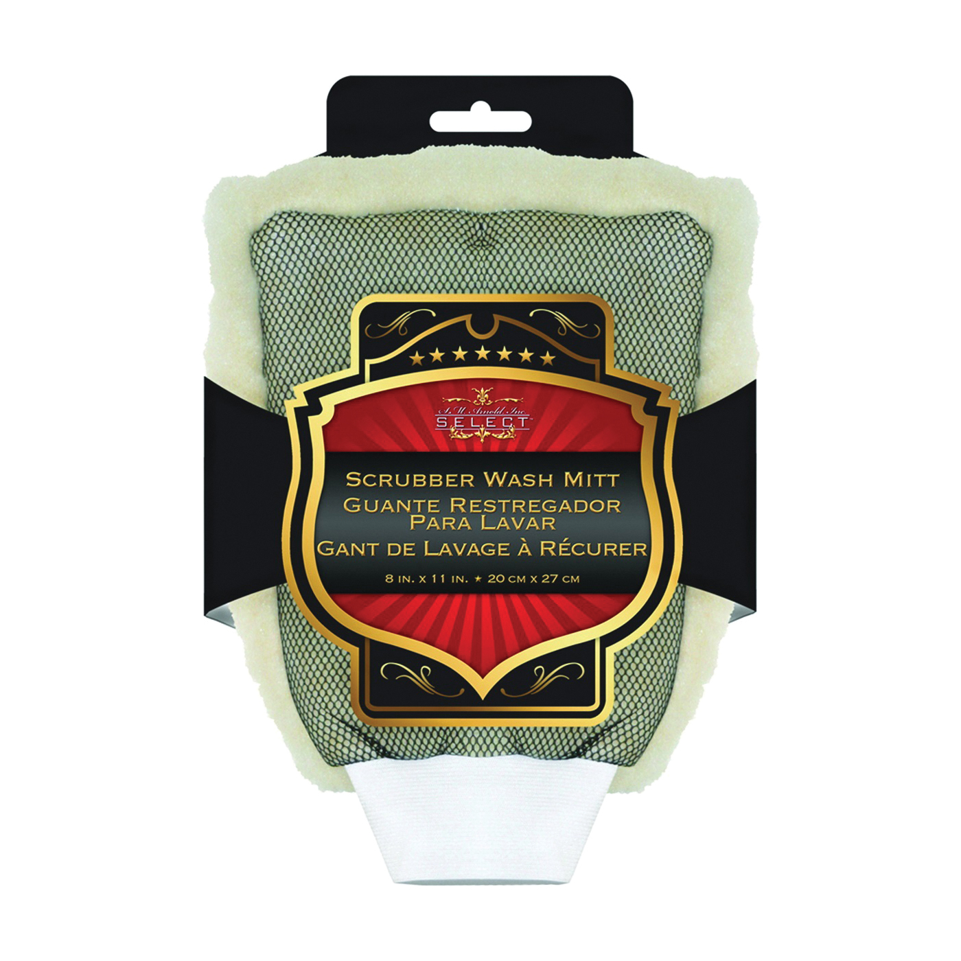 25-327 Scrubber Wash Mitts, Nylon