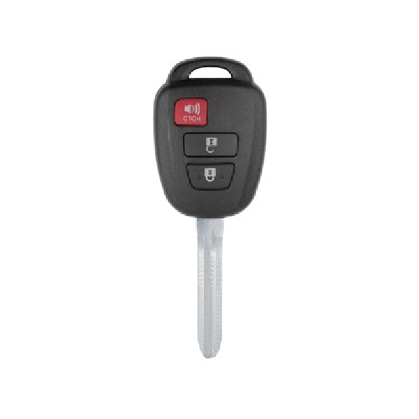 19TOY856S Fob Shell, 3-Button, Fob W/Key