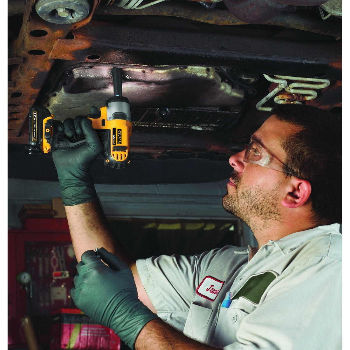 DeWALT DCF813S2 Impact Wrench Kit, Battery Included, 12 V, 1.3 Ah, 3/8 in Drive, Square Drive, 0 to 3400 ipm - 2