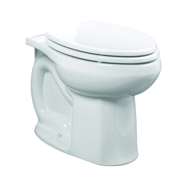American Standard Colony 3251A.101.021 Flushometer Toilet Bowl, Elongated, 12 in Rough-In, Vitreous China, Bone
