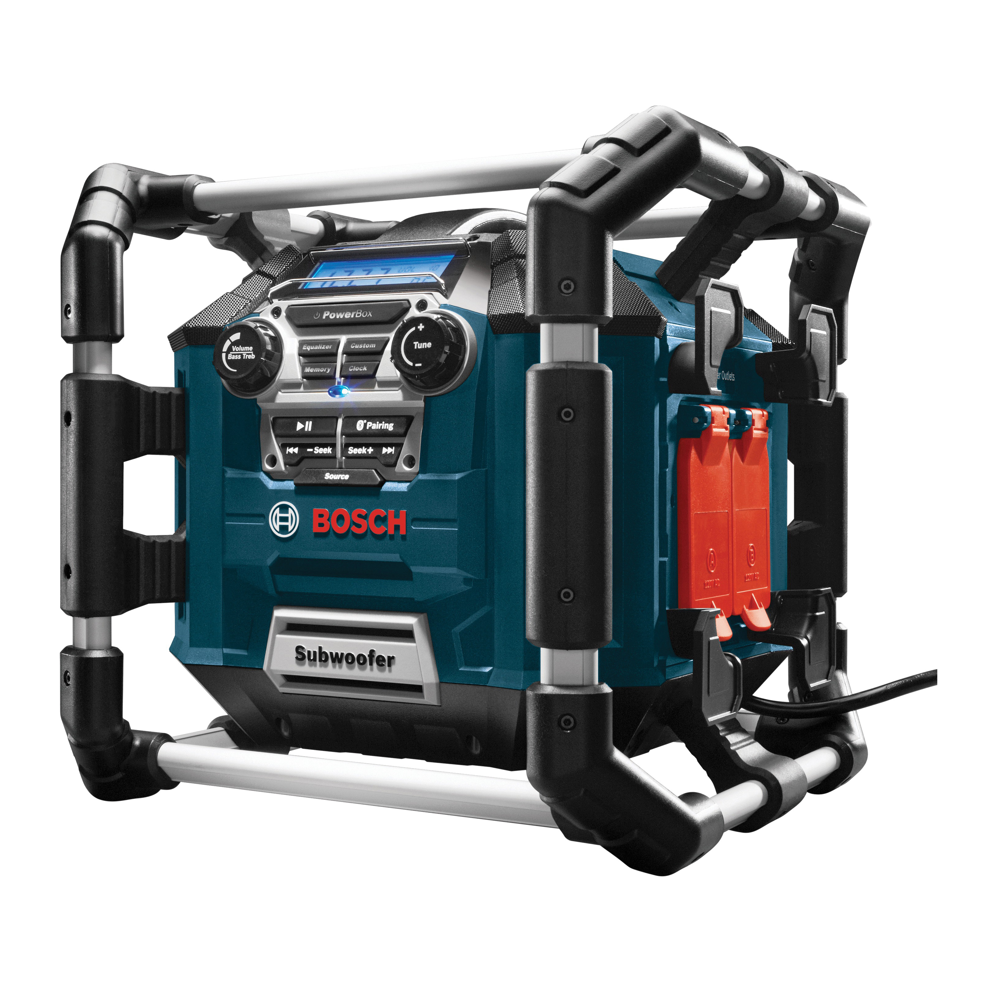 PB360C Power Box Jobsite Radio with Bluetooth, Battery Included, 18 V, 30-Channel