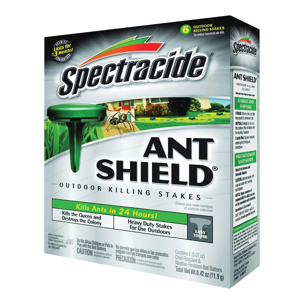 HG-65597 Ant Shield Stake, Solid, Peanut, 0.42 oz, Box
