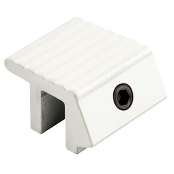 Defender Security U 9812 Sliding Window Lock, 1 in W Dimensions, Aluminum, Painted