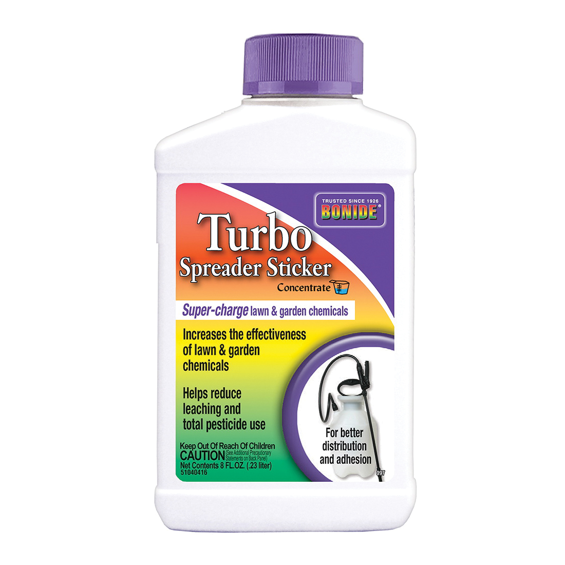 097 Turbo Spreader Sticker, Liquid, Spray Application, 8 oz Bottle