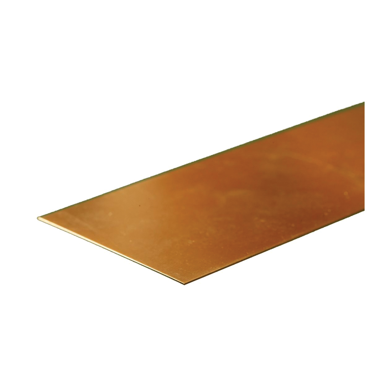 8234 Decorative Strip, 2 in W, 12 in L, 0.016 in Thick, Brass