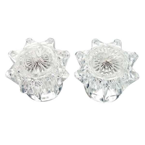 88889 Universal Faucet Handle, Acrylic, For: Universal Two Handle Kitchen and Lavatory Faucets