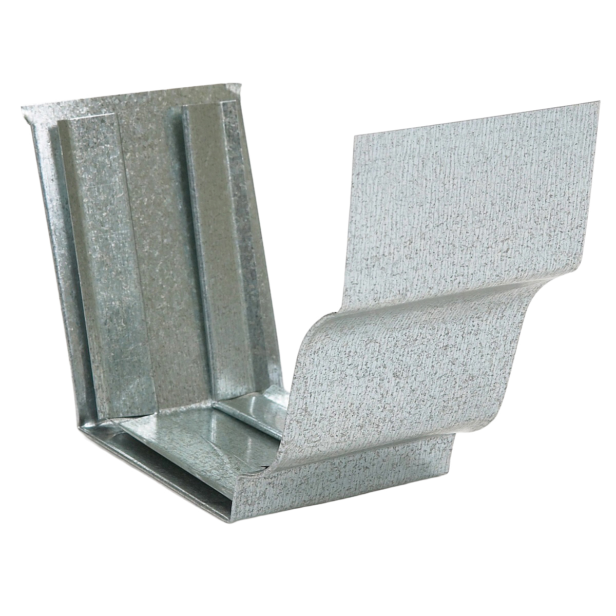 29209 Slip Joint Connectorr, 2-3/4 in H x 6-3/4 in W x 5 in L, K-Style Gutter System, Aluminum, Silver