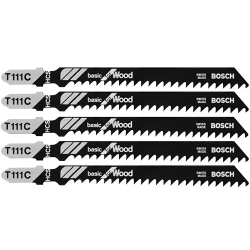 T111C Jig Saw Blade, 4 in L, 8 TPI, HCS Cutting Edge