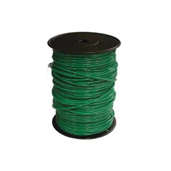 SOUTHWIRE 20497401 Building Wire,THHN,6 AWG,Green,500ft 