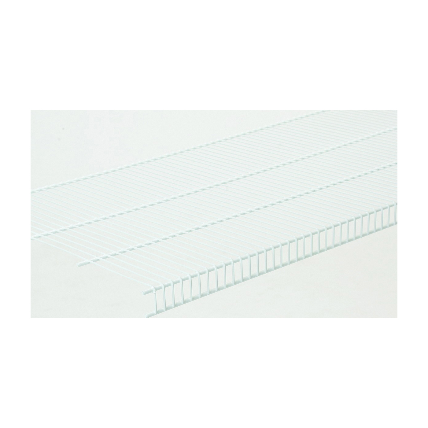 1395 Wire Shelf, 70 lb, 16 in L, 72 in W, Steel, White