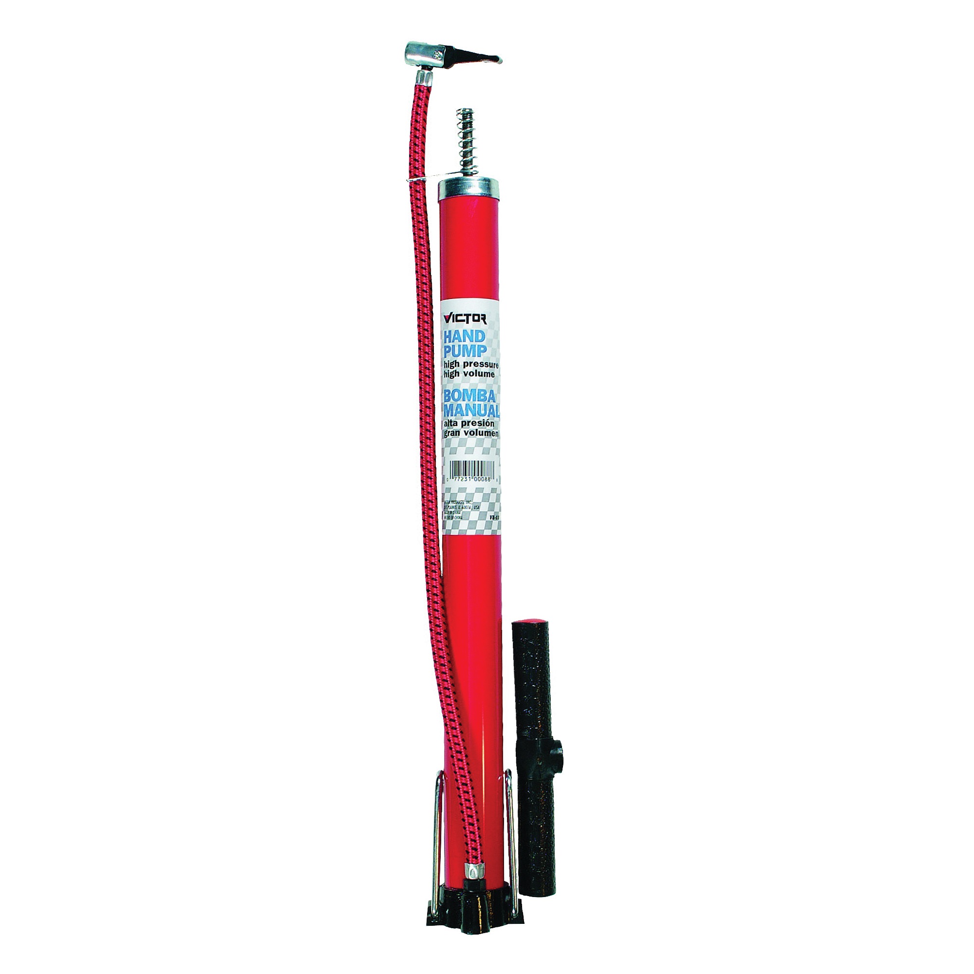 22-5-00088-8 Heavy-Duty Tire Pump Plunger, 70 psi Max Pressure, 26 in L Hose