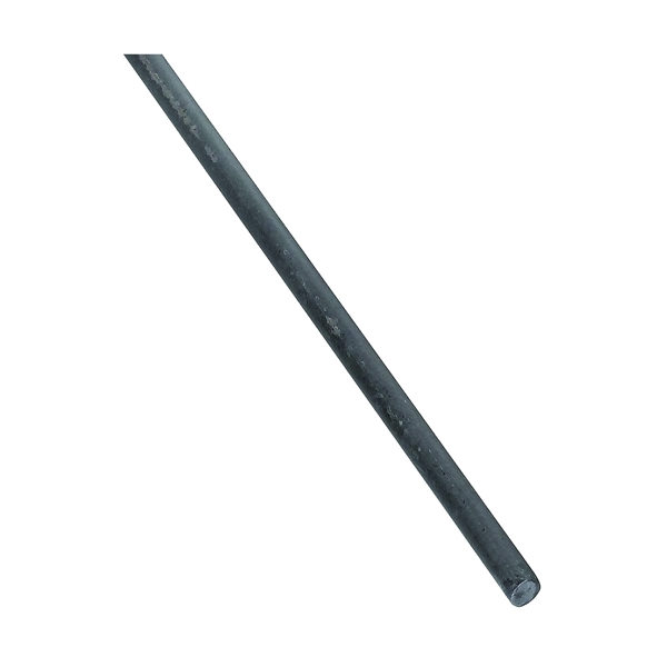 4054BC Series N215-285 Rod, 3/8 in Dia, 48 in L, Steel, Plain