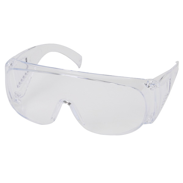 817691 Over-the-Glass Safety Glasses, Clear Frame