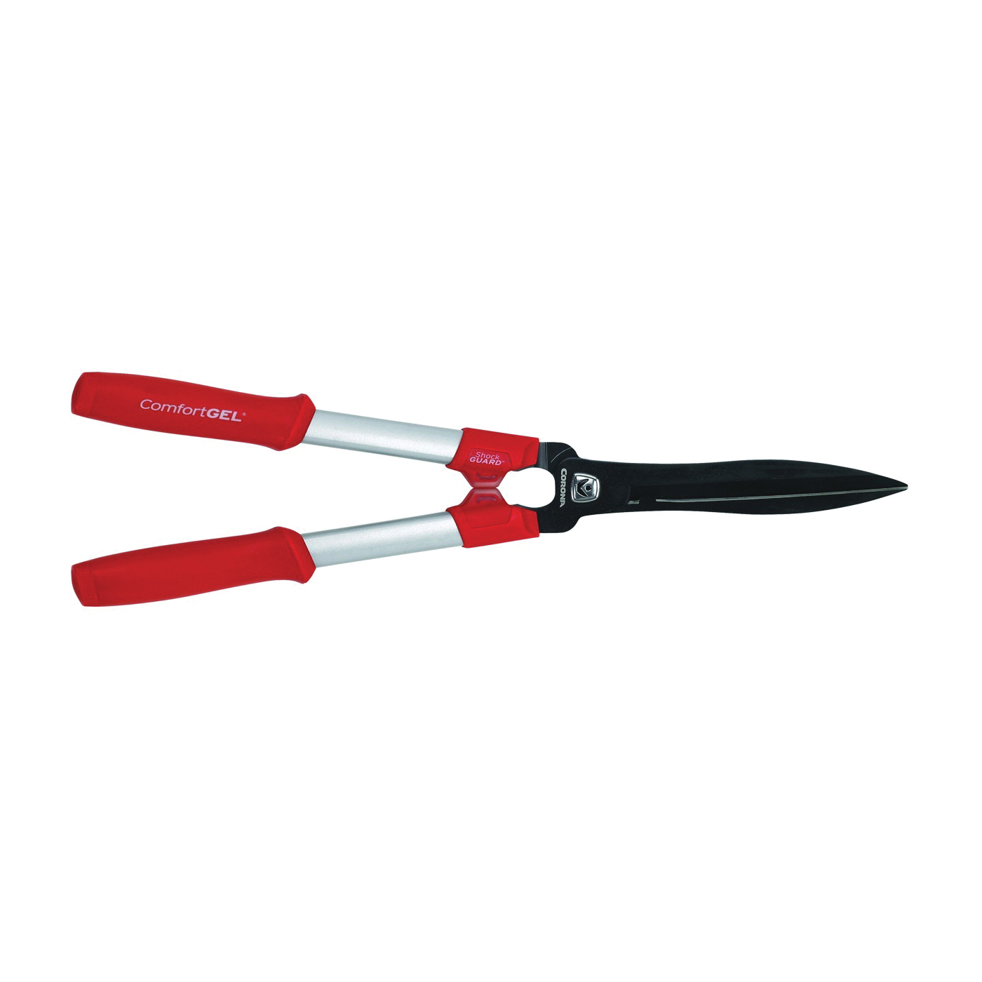 Corona HS 3244 Hedge Shear, Bypass Blade, 9 in L Blade, Steel Blade, Steel Handle, Trapezoidal Handle, 9 in OAL - 1
