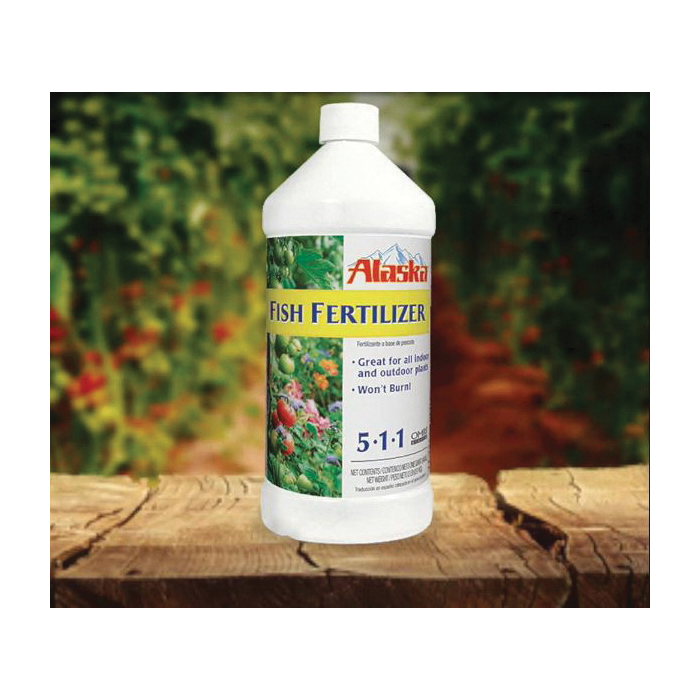 Alaska 100099247 Fish Fertilizer, 32 oz Bottle, Liquid, 5-1-1 N-P-K Ratio - 2