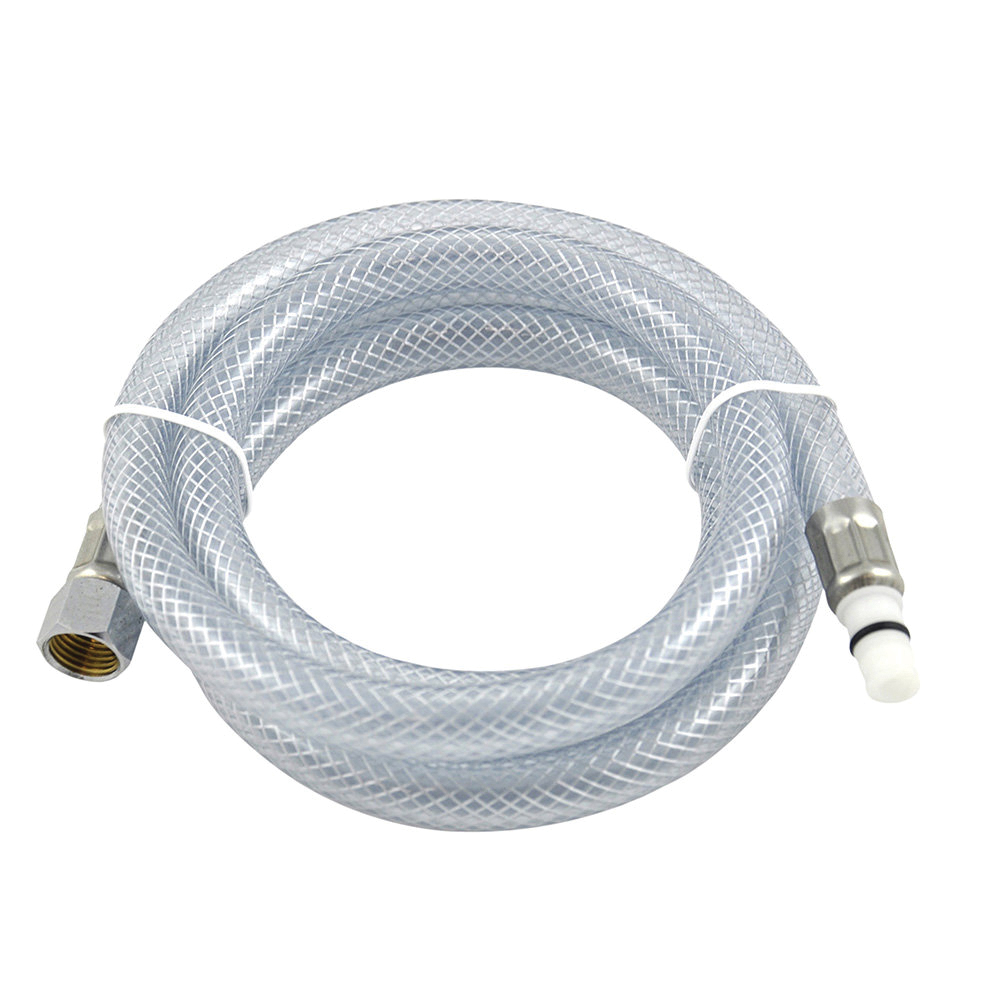 10341 Side-Spray Hose, Swivel, 48 in L, Brass/Plastic