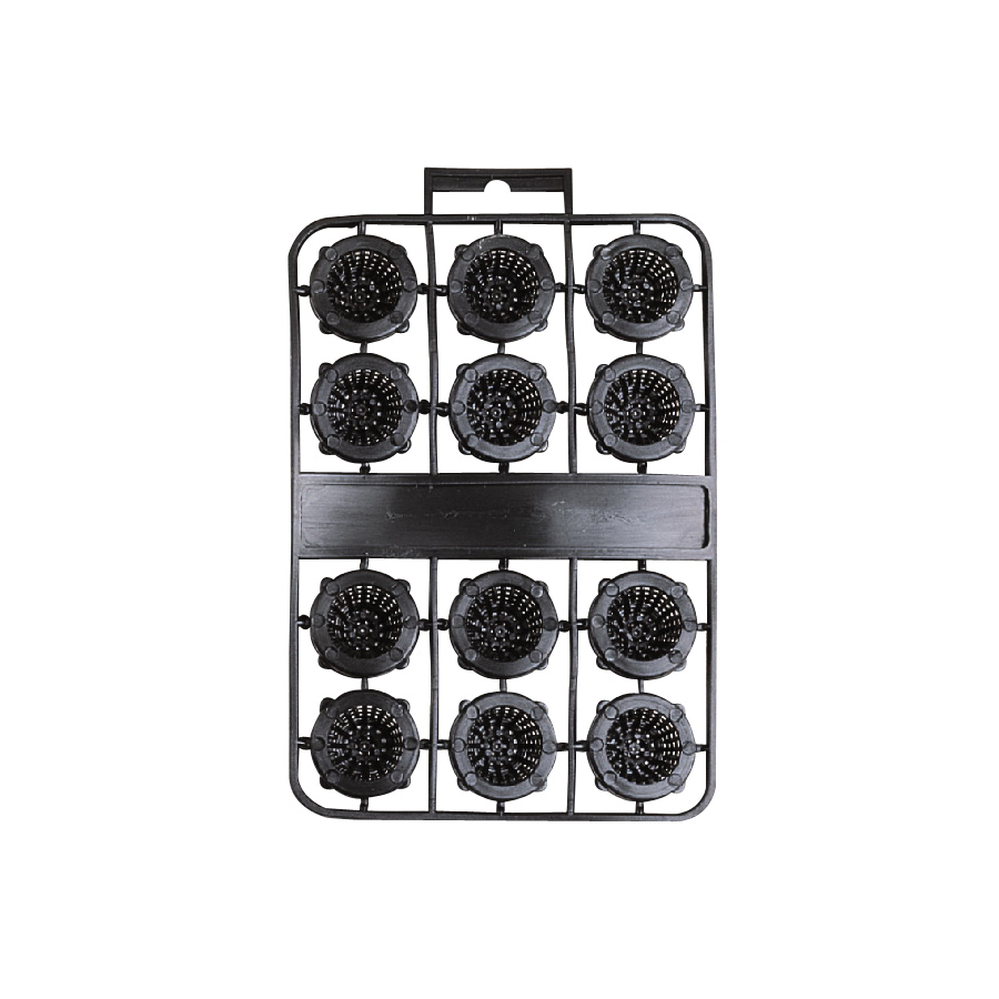 GM2043L Hose Washer, 5/8 in ID, 31/32 in OD, 3.2 mm Thick, PVC, Black