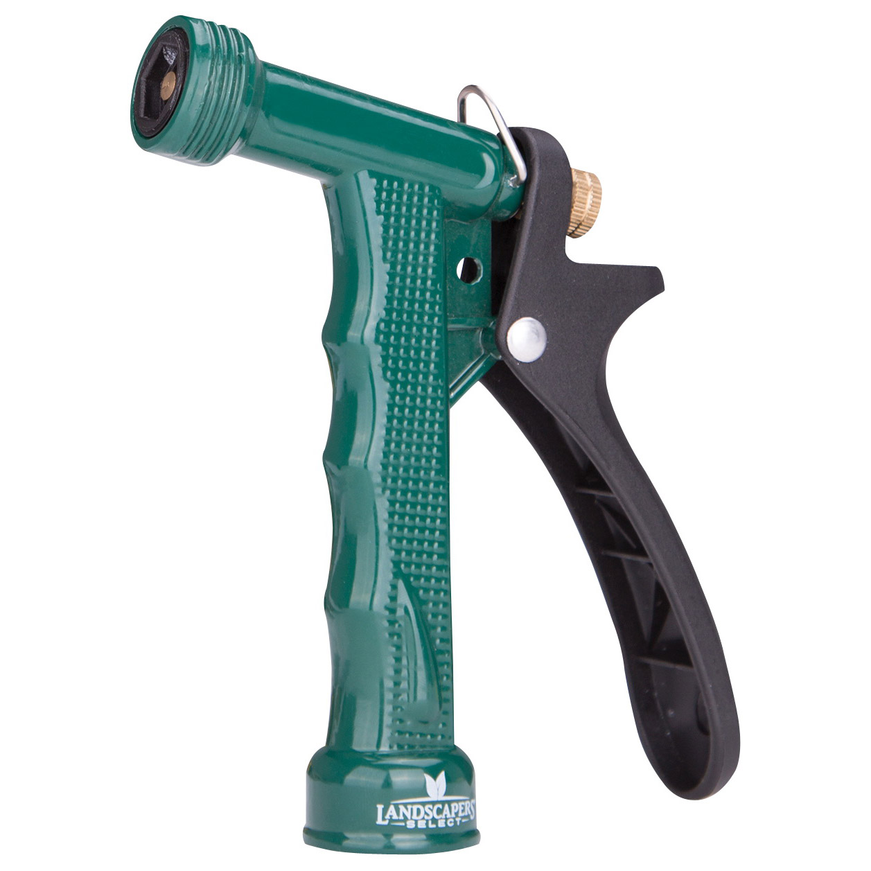 GA711-G3L Spray Nozzle, Female, Metal, Green, Powder-Coated, Rare Push