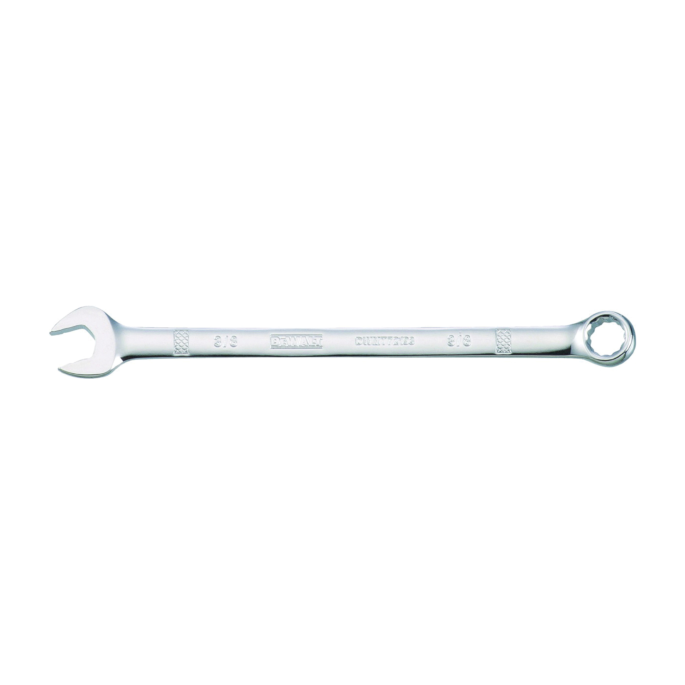DWMT75193OSP Combination Wrench, Metric, 21 mm Head, 10-21/32 in L, 12-Point, Steel, Chrome-Plated