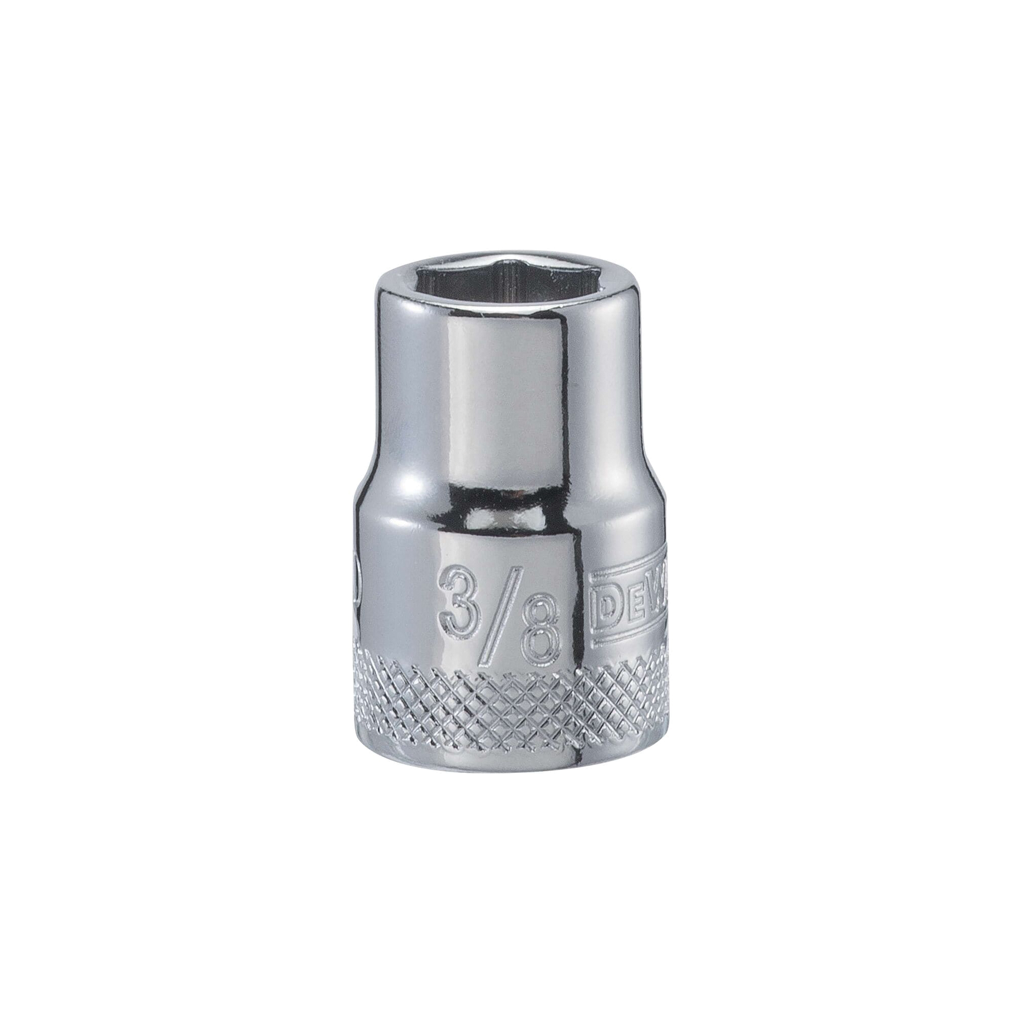 DWMT88976OSP Drive Hand Socket, 3/8 in Socket, 3/8 in Drive, 6-Point, Steel, Polished Chrome Vanadium