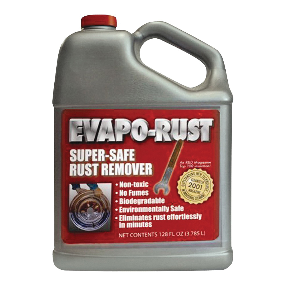 Evapo-Rust ER012 Rust Remover, 1 gal Bottle, Liquid, Mild, Clear