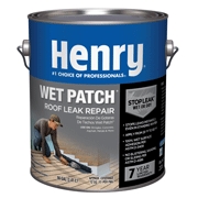 Wet Patch 208R Series HE208061 Roof Cement, Black, Liquid, 3.5 gal Can