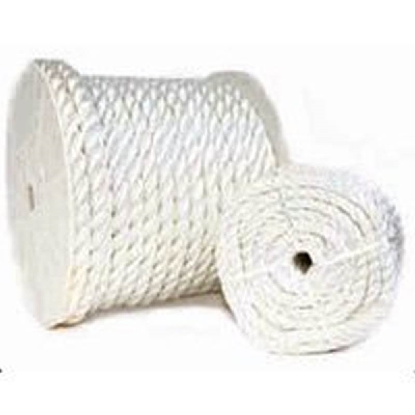 5211245 Rope, 3/8 in Dia, 400 ft L, Nylon, White