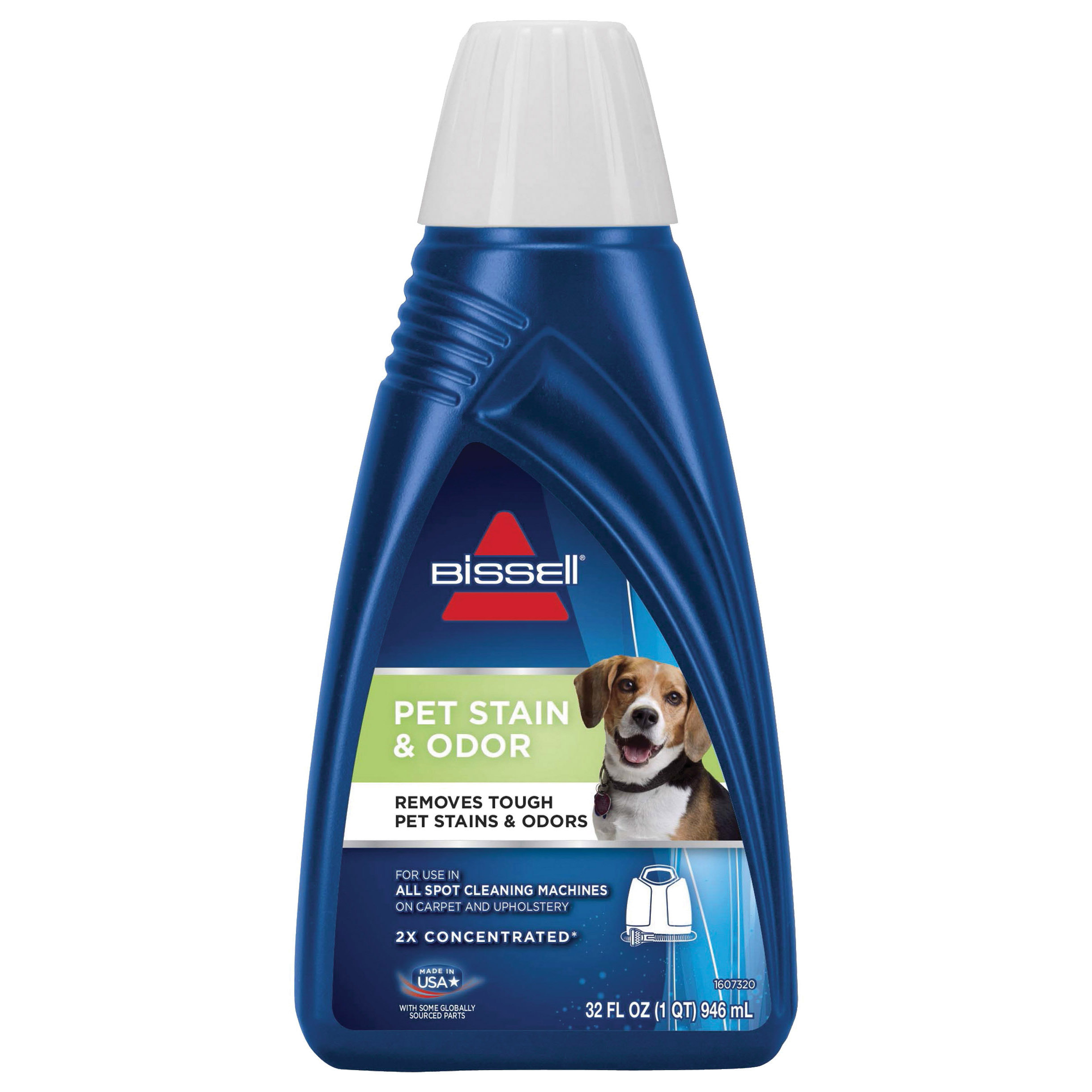 74R7 2X Concentrated Pet Stain and Odor Remover, Liquid, Characteristic, 32 oz Bottle