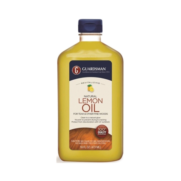 461700 Lemon Oil, 16 oz Bottle, Yellow, Liquid, Slight
