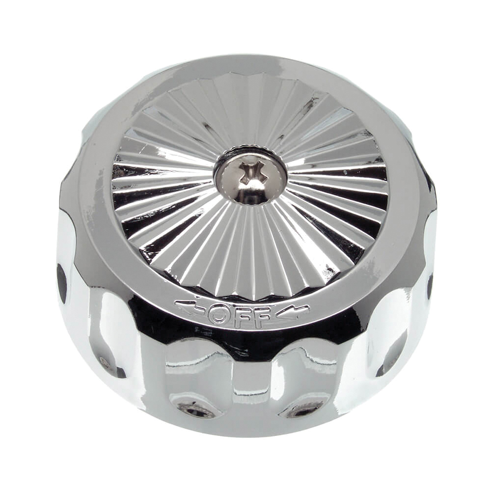 88205 Faucet Handle, Plastic, Chrome-Plated