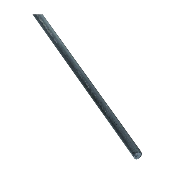 4054BC Series N215-293 Rod, 3/8 in Dia, 72 in L, Steel, Plain