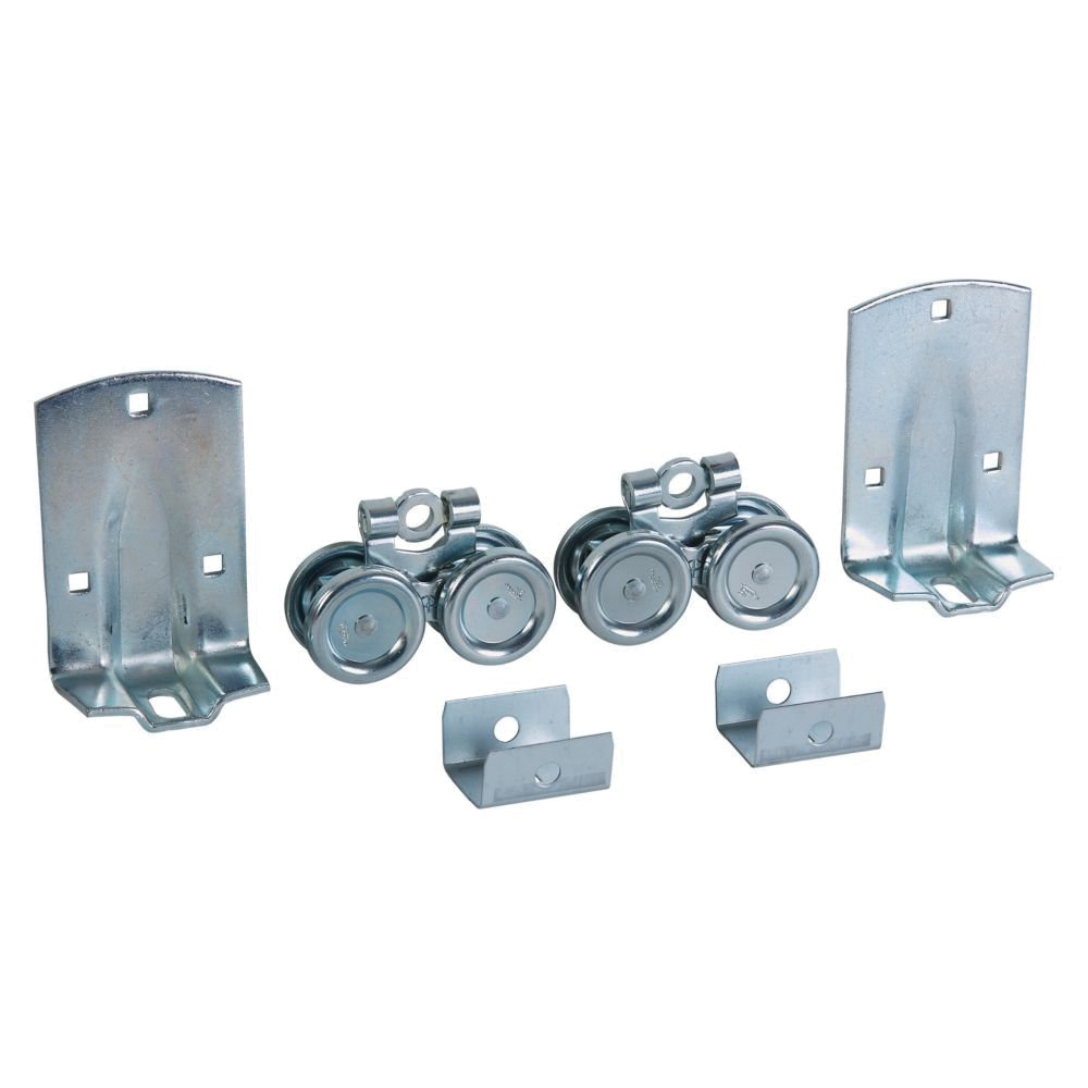 N168-815 Box Rail Hanger, 4.51 in L x 8.48 in H Dimensions, Steel, Zinc, 2 Pack